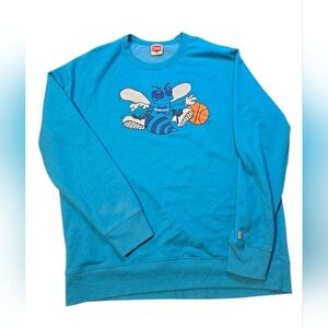 Charlotte Hornets Homage XXL Crew Neck Sweatshirt